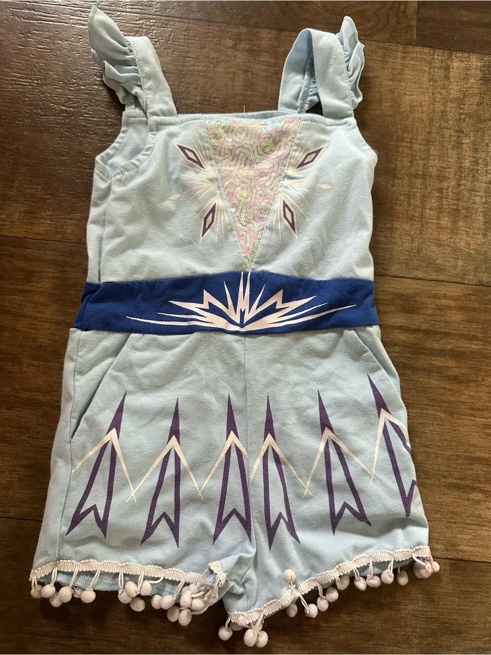 Lilytots princess and Minnie themed rompers size 3-4